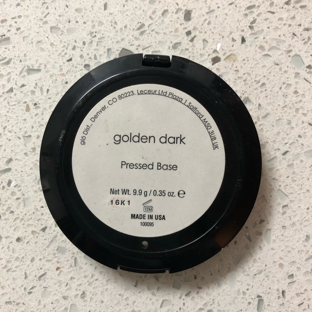 COPY - Glominerals Pressed Powder Golden Medium